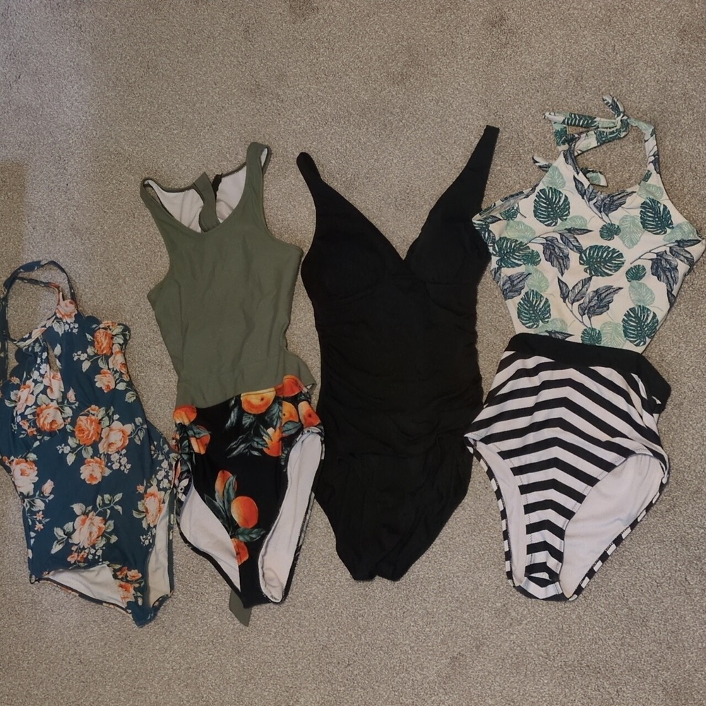 4- Multi Pack One Piece Swimsuits